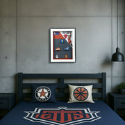 Chicago Bulls Frame Home Decor| Wall Decor| Wall Hanging | Ronaldo Frame | Football Frame